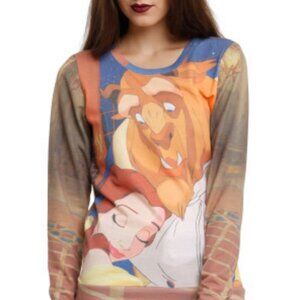 Disney Beauty And The Beast Stained Glass T-Shirt